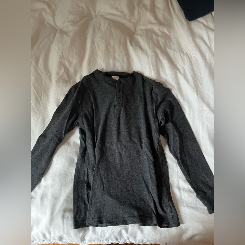 M Faherty Long Sleeve Henley
